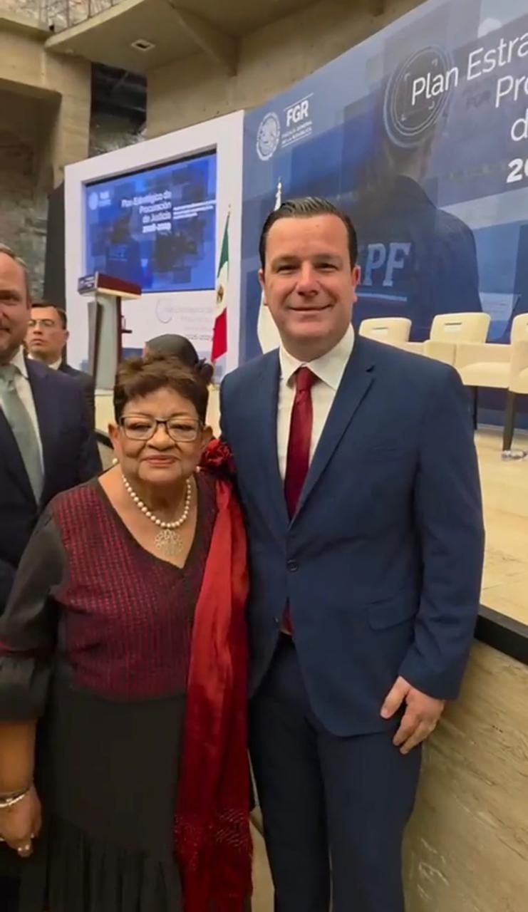 Mantiene FGE coordinación estratégica con la federación