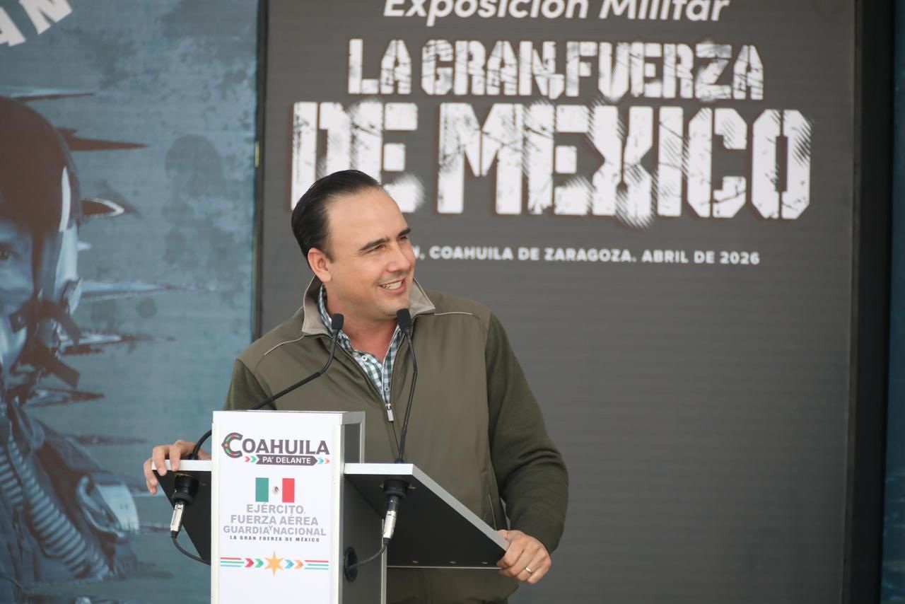 JUNTO CON EL EJÉRCITO INAUGURAMOS “LA GRAN FUERZA DE MÉXICO”: MANOLO