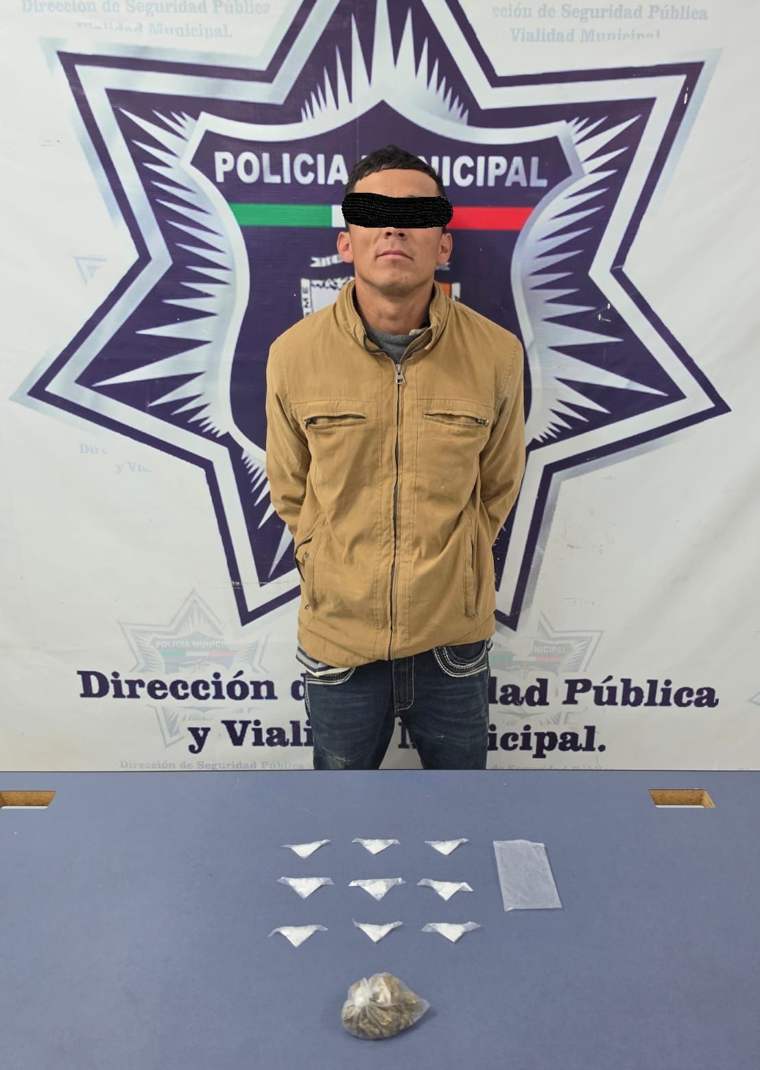 Capturan a distribuidor de drogas en Sabinas