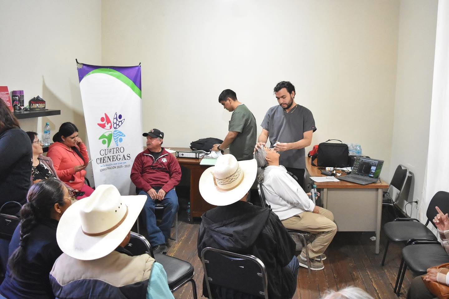 Preparan brigada oftalmológica para fortalecer la salud visual en Cuatro Ciénegas