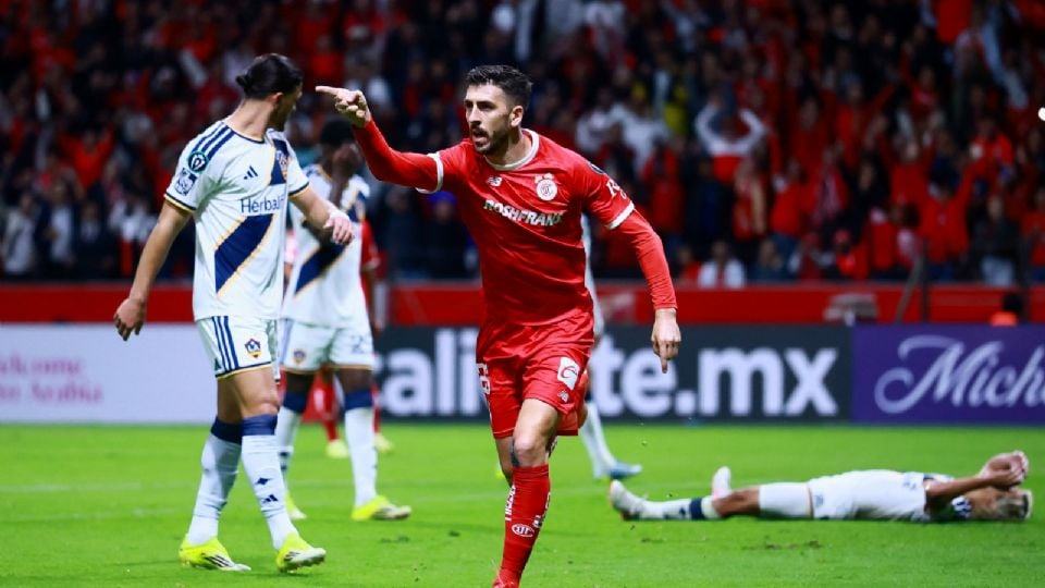 Toluca ‘golea’ al Galaxy con hat-trick de Paulinho y apunta a Semifinales de Concachampions