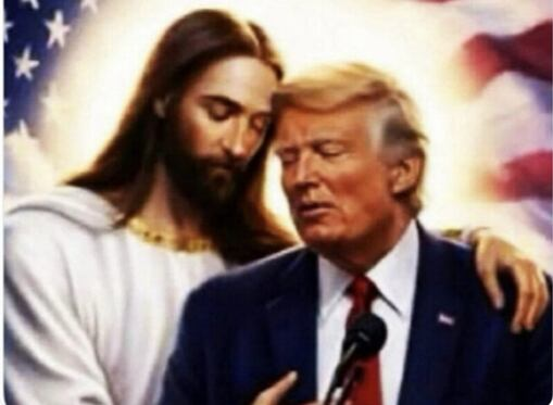 Trump lo vuelve a hacer: postea imagen con Jesús creada con IA; “a la izquierda radical no le gustará”, dice