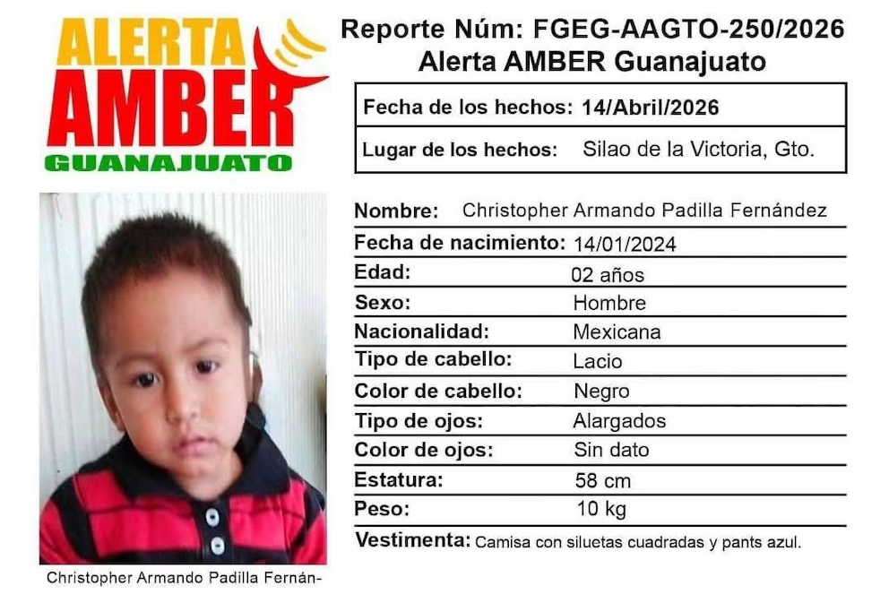 Encuentran a Christopher Armando, menor de 2 años, sin vida dentro de su casa en Silao: estaba reportado como desaparecido