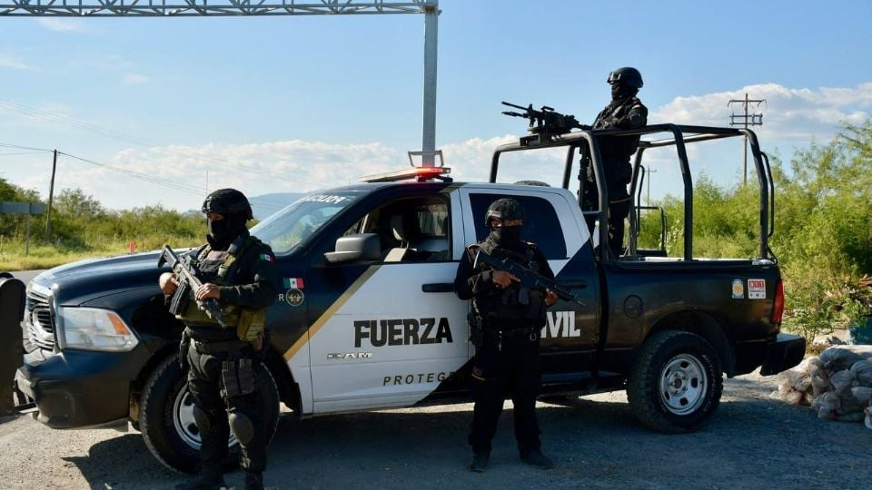 Abate Fuerza Civil a cinco civiles arm4dos en General Terán
