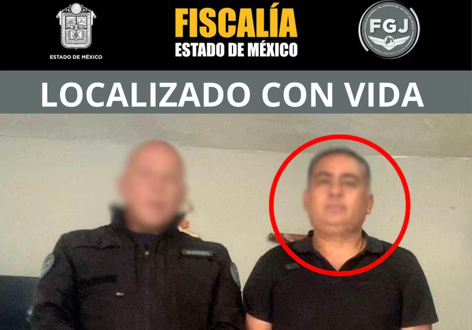 Hallan con vida a Rogelio Poblete Zamora, director del Organismo de Agua Potable de Malinalco; había sido privado de la libertad