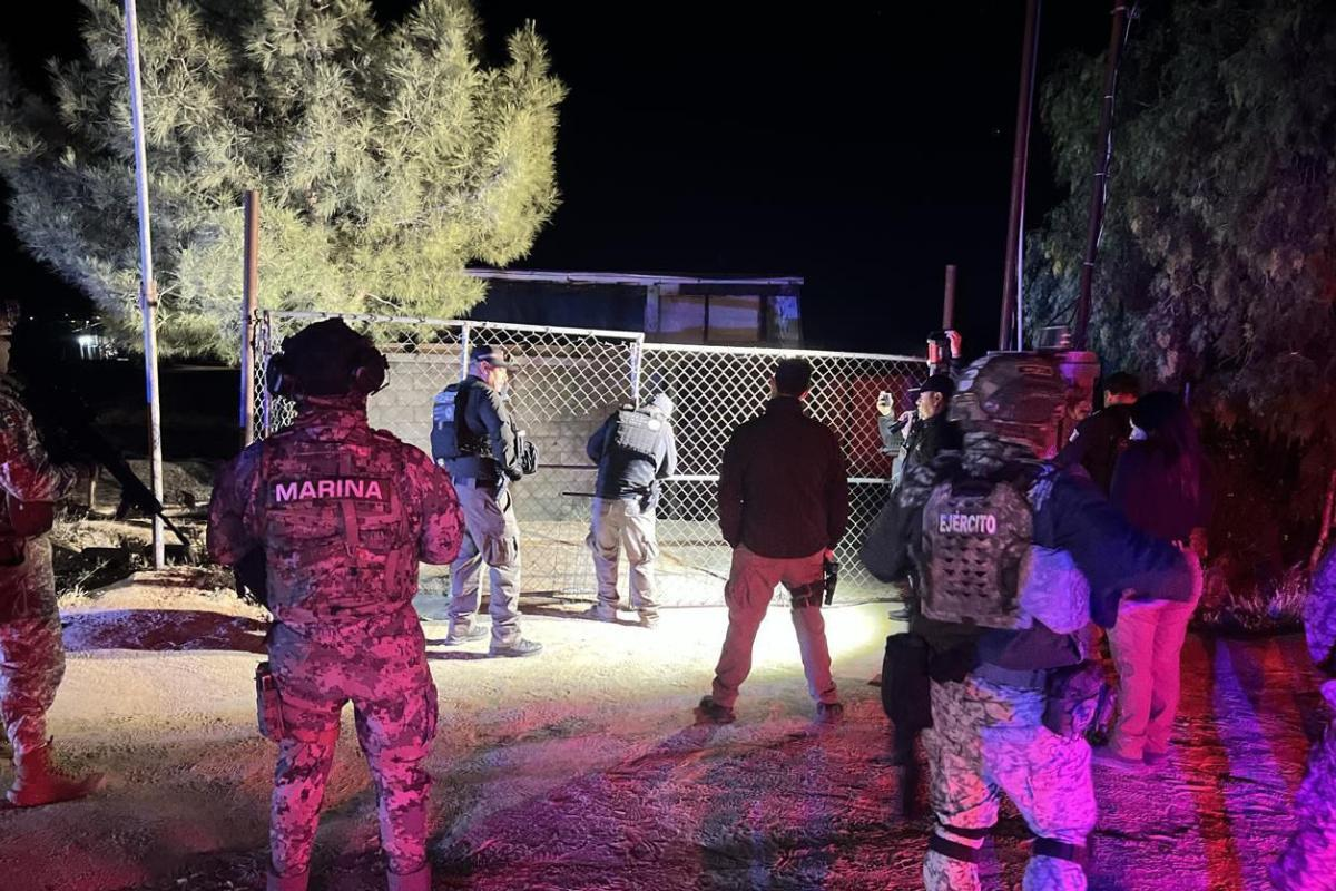 ​Semar asegura dr*ga, vehículos y combustible en Baja California