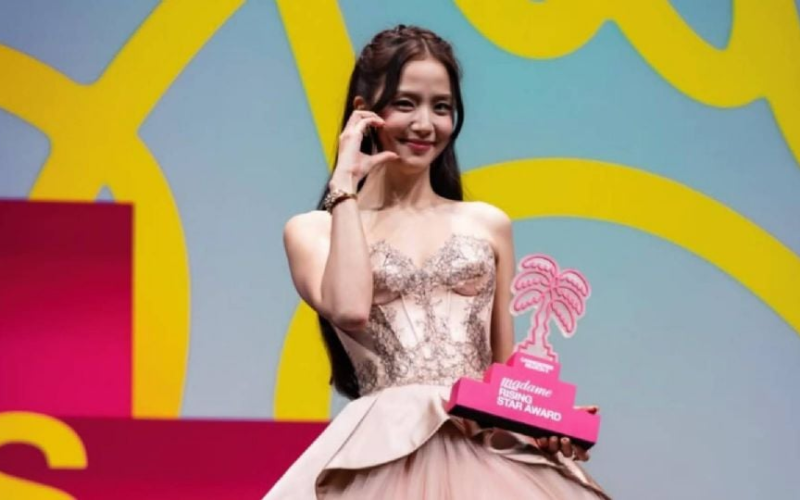 Jisoo de BlackPink gana en el Festival de Canneseries el premio a estrella emergente