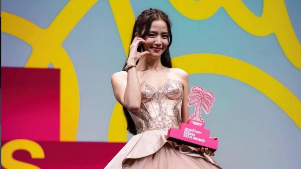 Jisoo de BlackPink gana en el Festival de Canneseries el premio a estrella emergente